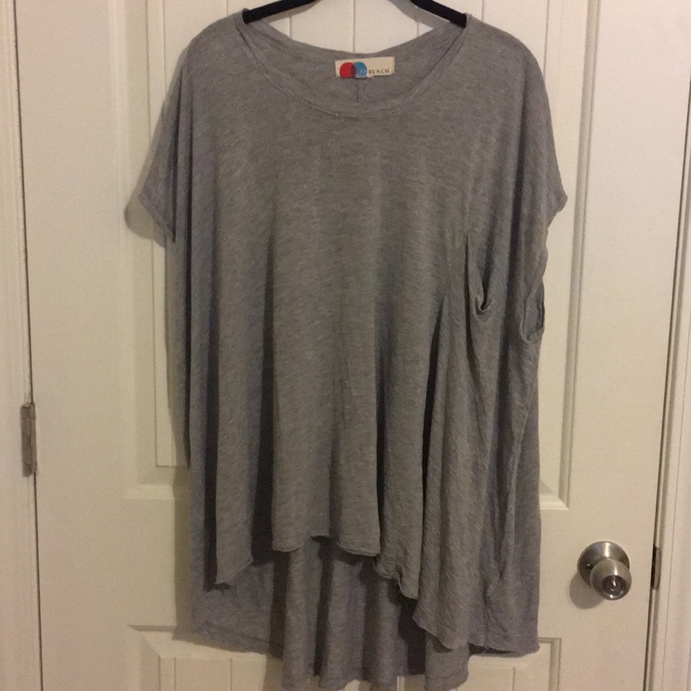 Free people grey top